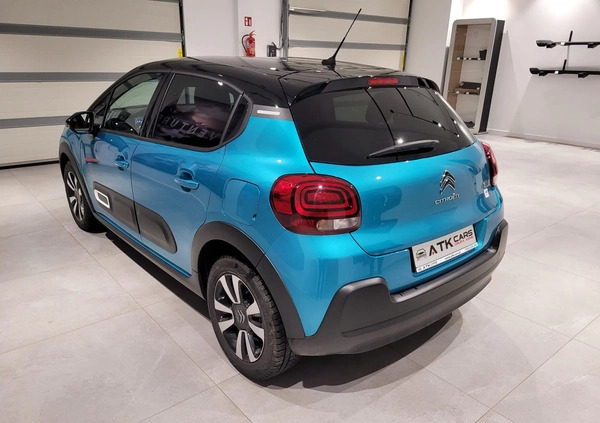 Citroen C3 cena 78900 przebieg: 6500, rok produkcji 2022 z Dolsk małe 172